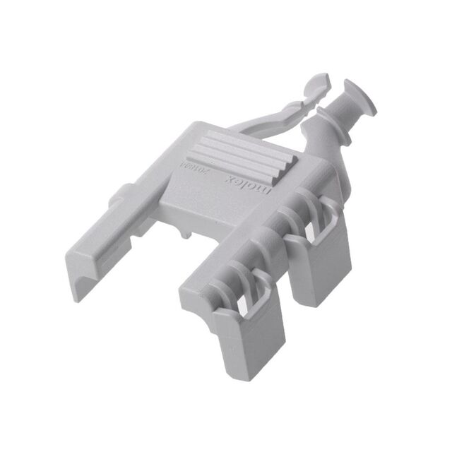 MULTICAT BACKSHELL 1X4 GRAY 12-1