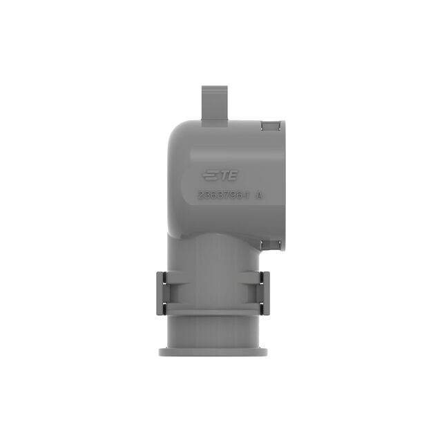 REC CONN CVR ASSY,2POS,DT,90DEG