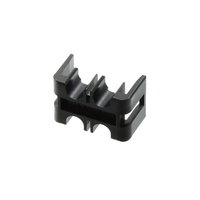 CONN RETAINER DUAL ROW 4POS