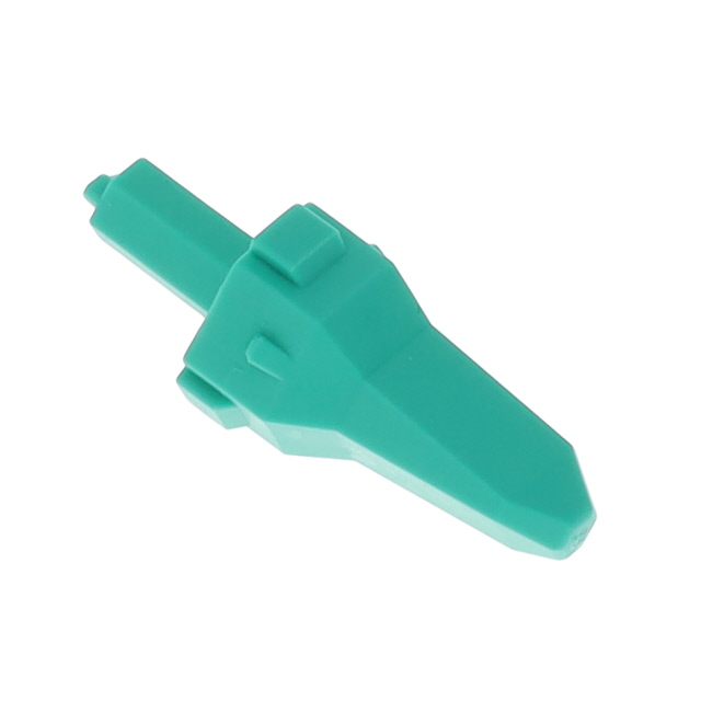 WEDGELOCK 3POS RECEP GREEN