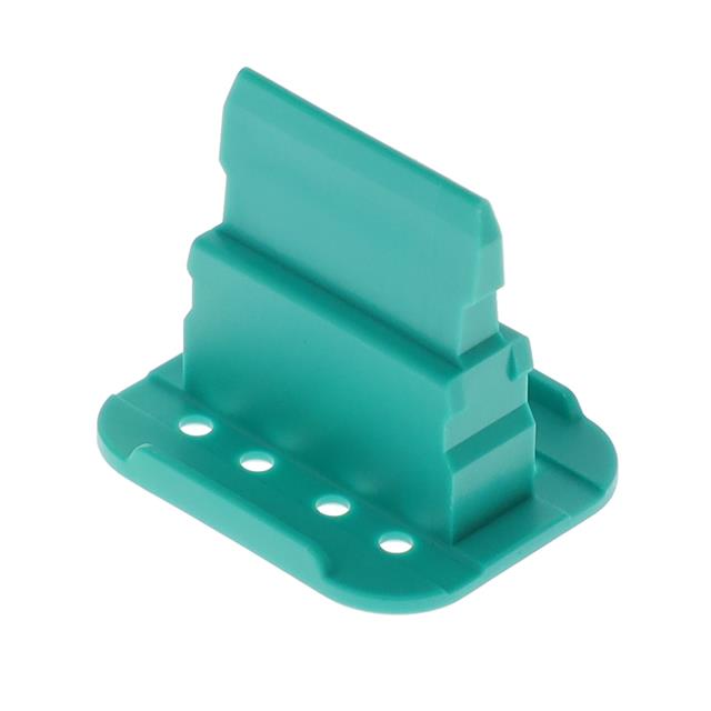 WEDGELOCK 8POS PLUG GREEN