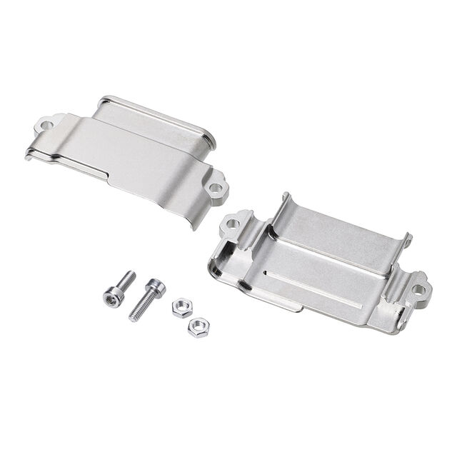 4 POS. PANEL MOUNT METAL BACKSHE