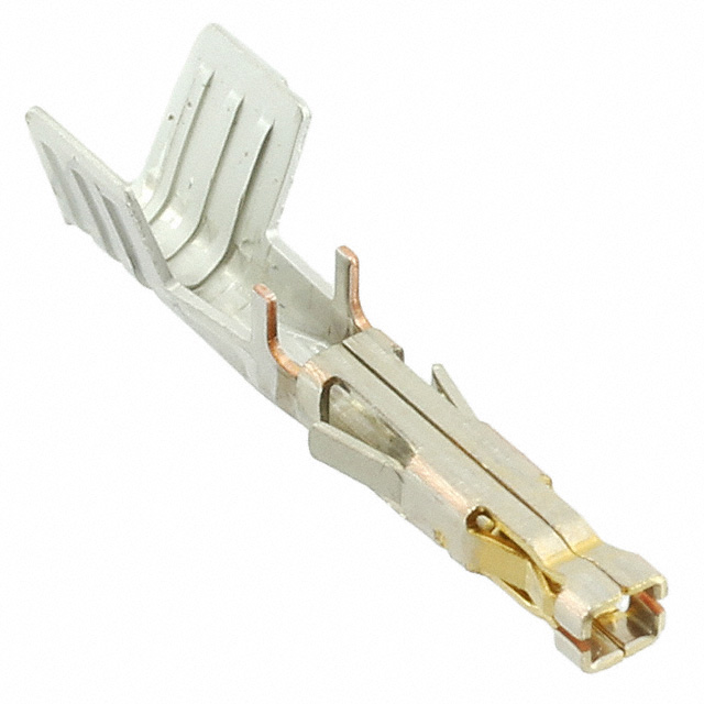 CONN SOCKET 12AWG CRIMP GOLD
