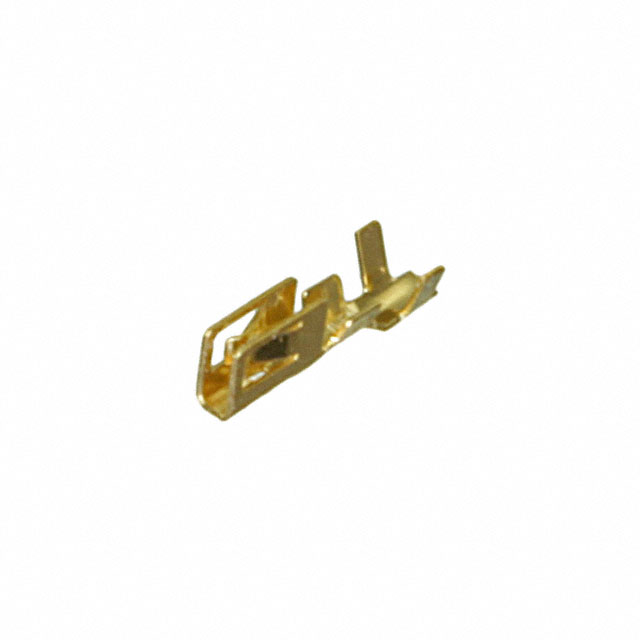 CONN SKT FREE HANGING CRIMP GOLD