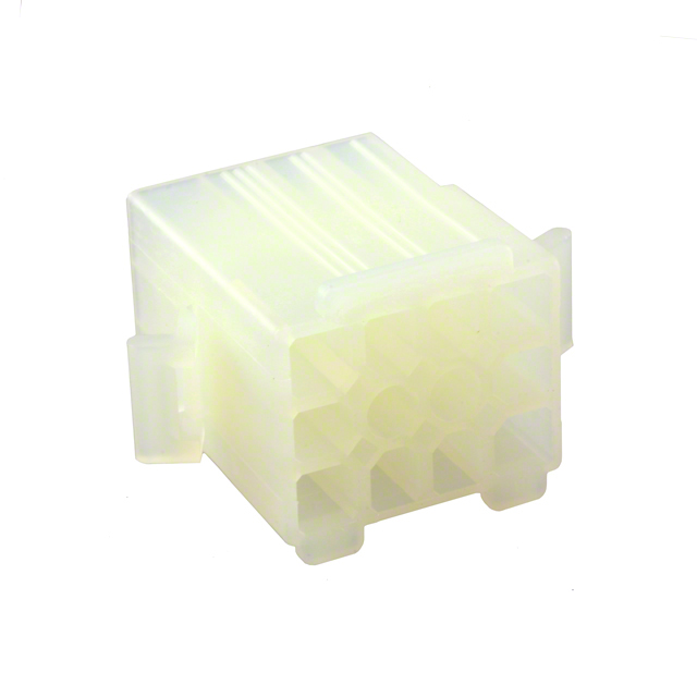 CONN PLUG HSG 12POS 4.80MM