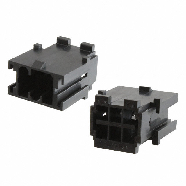CONN PLUG HSG 6POS 4.20MM
