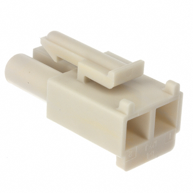 CONN RCPT HSG 2POS 6.71MM