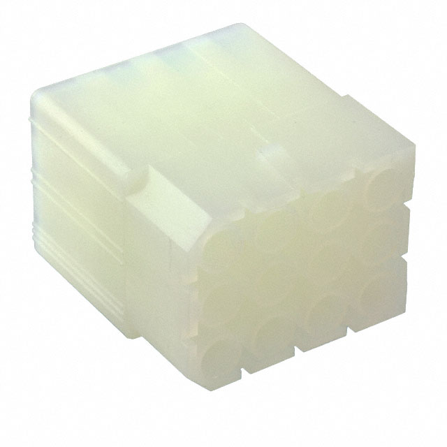 CONN RCPT HSG 12POS 6.30MM