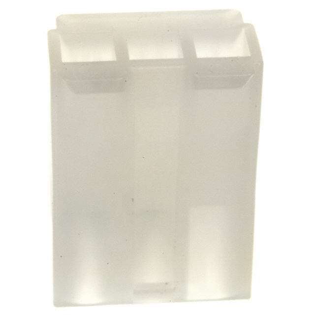 CONN PLUG HSG 3POS 6.71MM