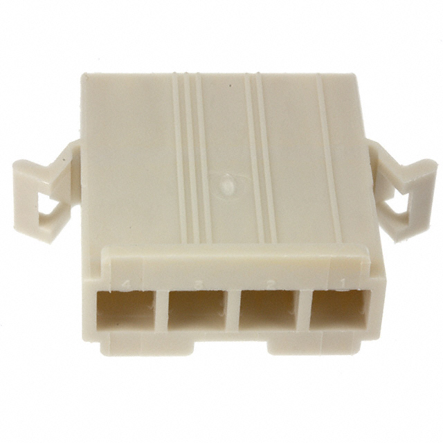 CONN PLUG HSG 4POS 6.71MM