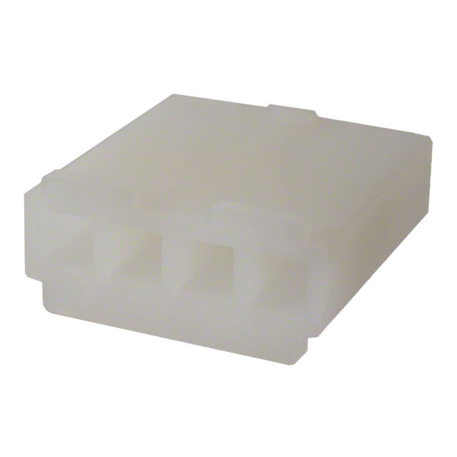 CONN PLUG HSG 4POS 6.71MM