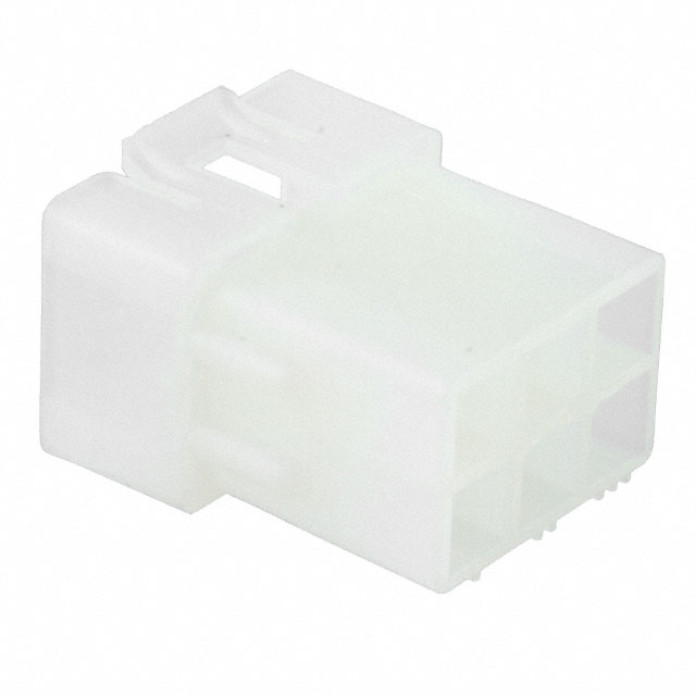 CONN PLUG HSG 6POS 6.30MM