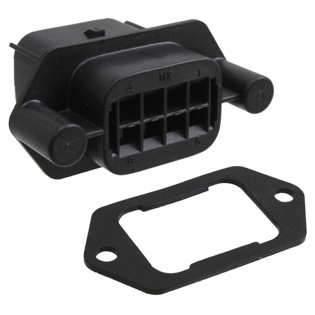 CONN PLUG HSG 8POS 5.84MM