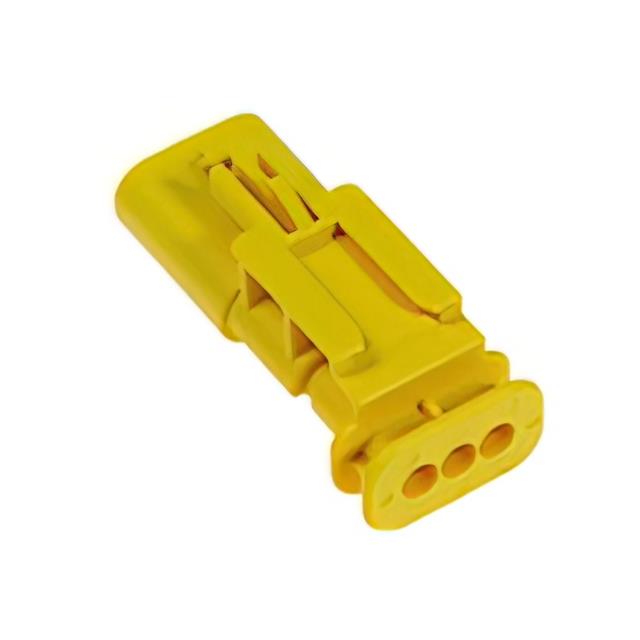 CONN PLUG HSG 3POS 4.00MM