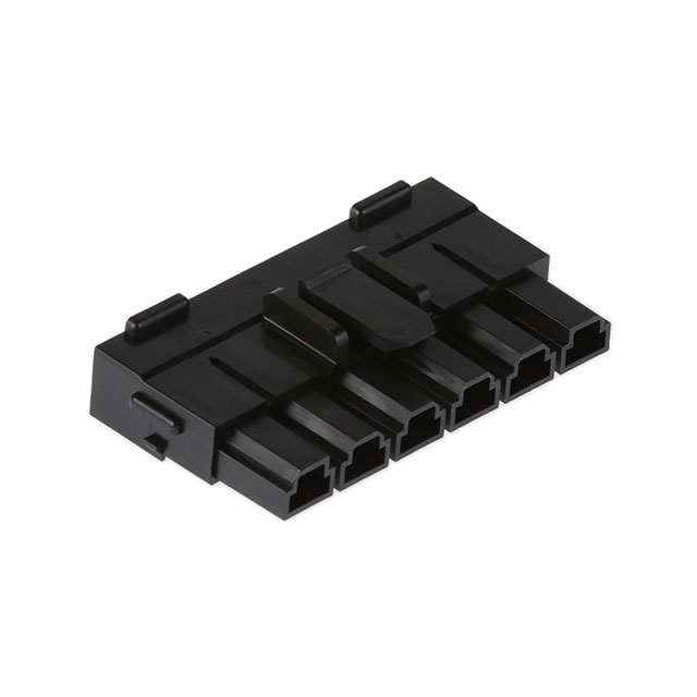 CONN RCPT HSG 6POS 10.00MM