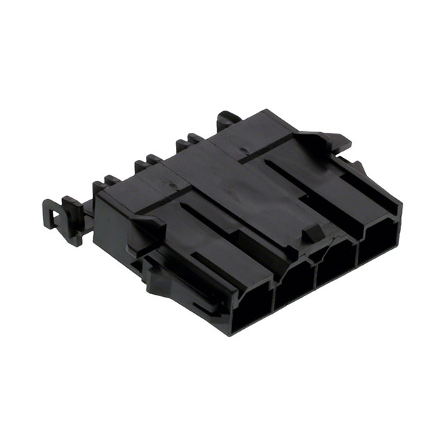 CONN PLUG HSG 4POS 10.00MM