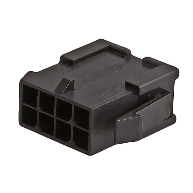 CONN PLUG HSG 8POS 3.00MM