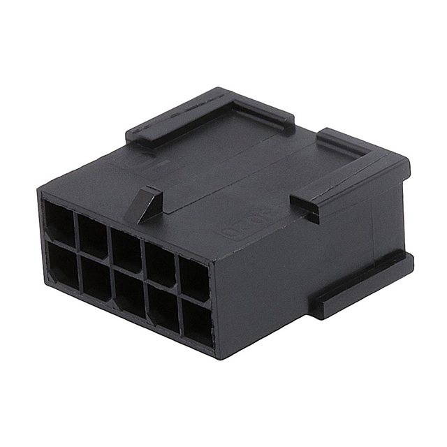 CONN PLUG HSG 10POS 3.00MM