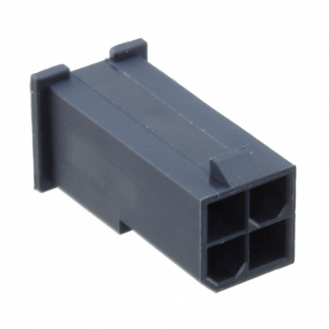 CONN PLUG HSG 4POS 4.20MM