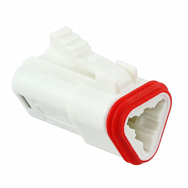 CONN PLUG HSG 3POS WHITE