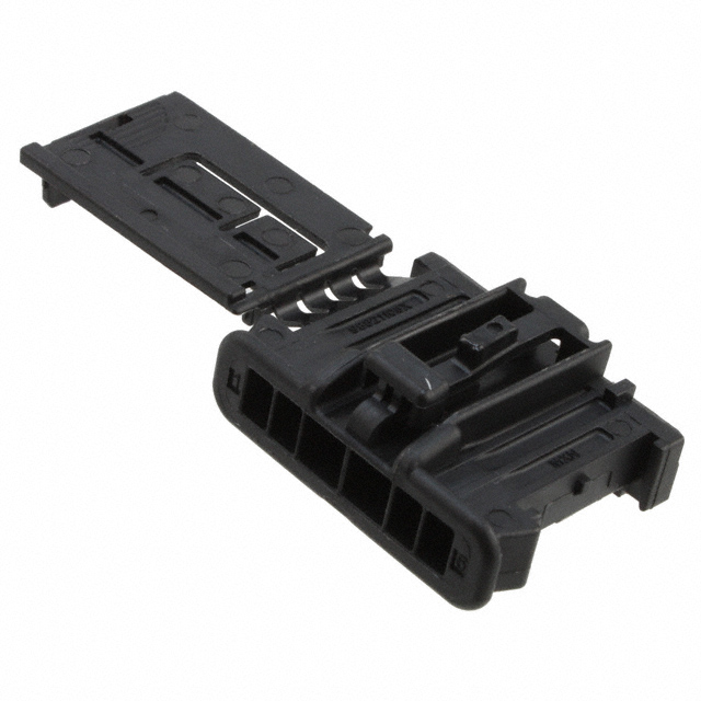 CONN RCPT HSG 6POS BLACK