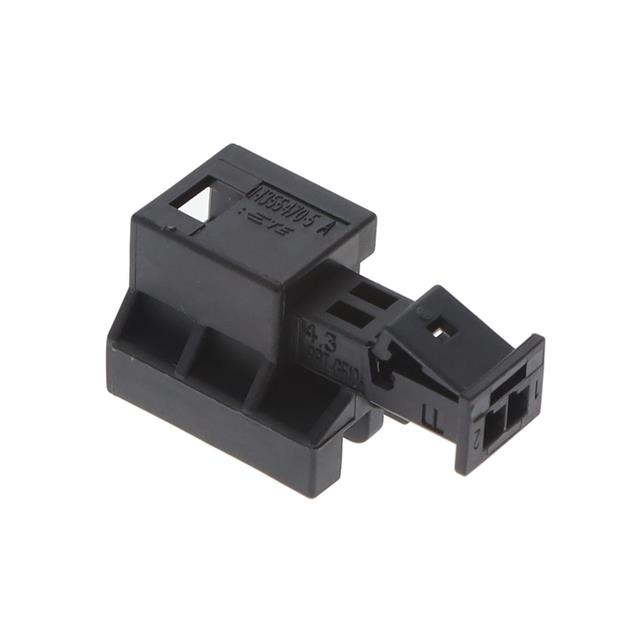 PIN HOUSING,2POS,MQS,BLACK