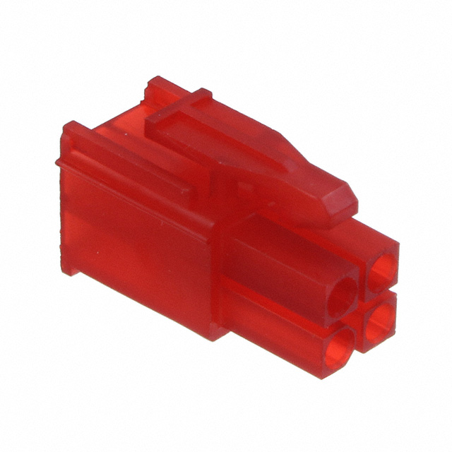 CONN PLUG HSG 4POS 4.14MM