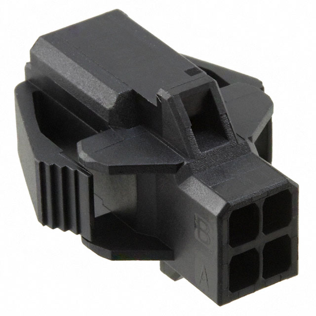 CONN PLUG HSG 4POS 2.50MM