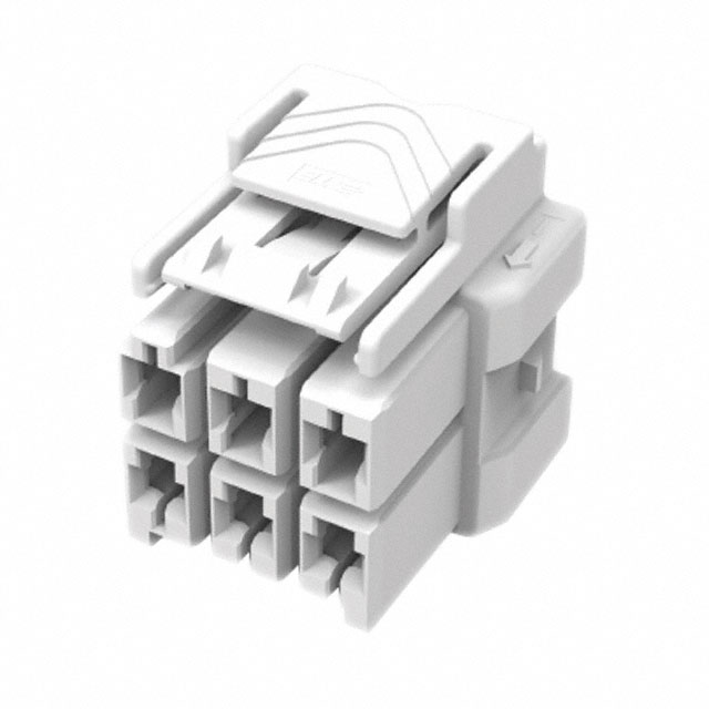 CONN PLUG HSG 6POS 6.00MM