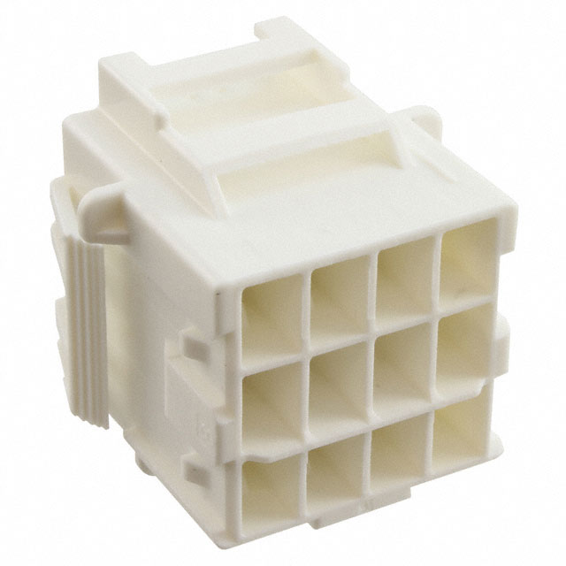 CONN RCPT HSG 12POS 6.00MM