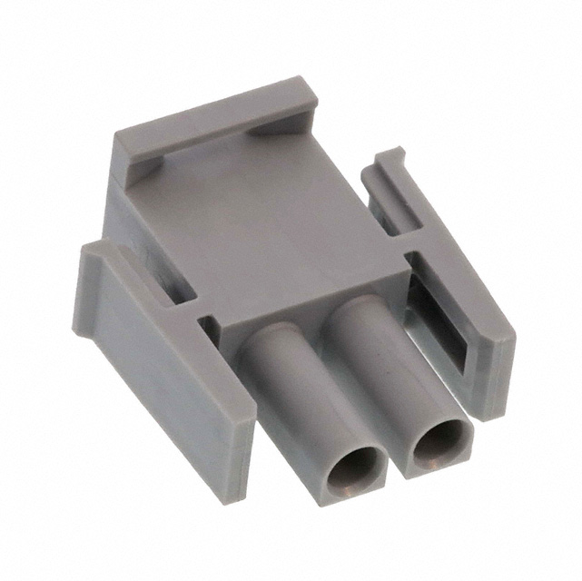 CONN PLUG HSG 2POS 6.35MM