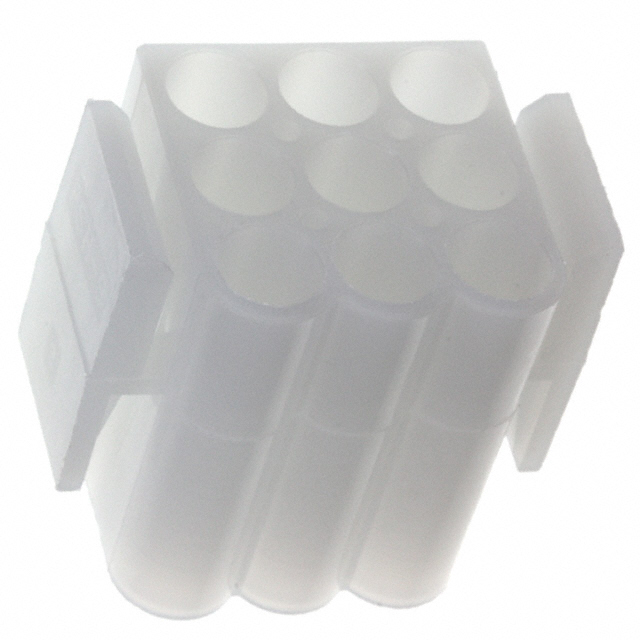 CONN PLUG HSG 9POS 6.10MM
