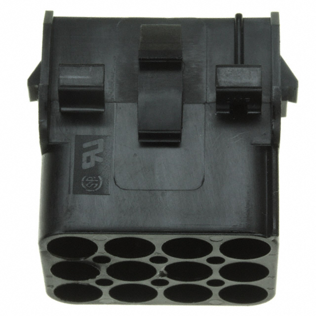 CONN RCPT HSG 12POS BLK