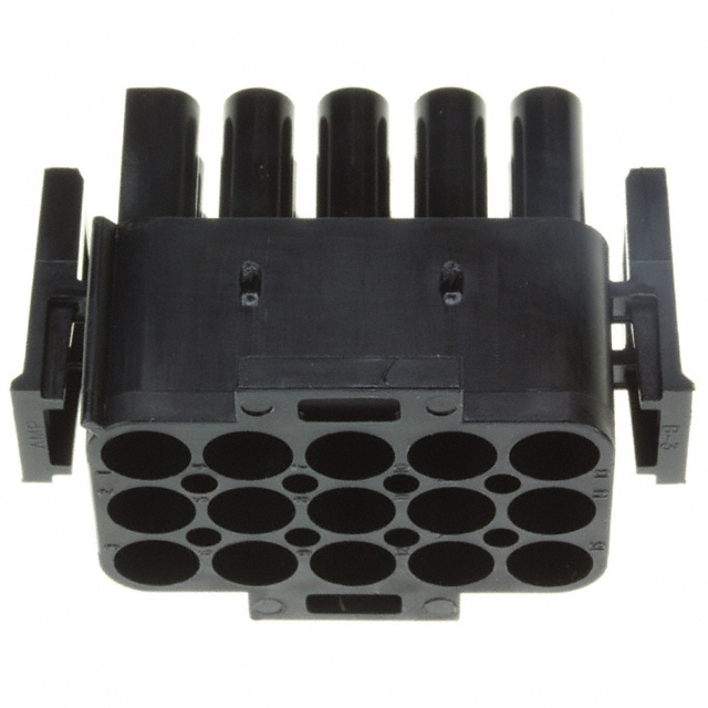 CONN PLUG HSG 15POS BLK