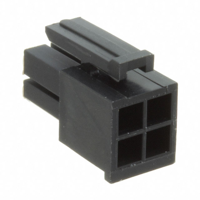 CONN RCPT HSG 4POS 3.00MM