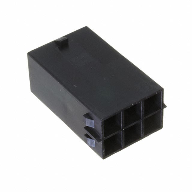 CONN PLUG HSG 6POS 5.70MM