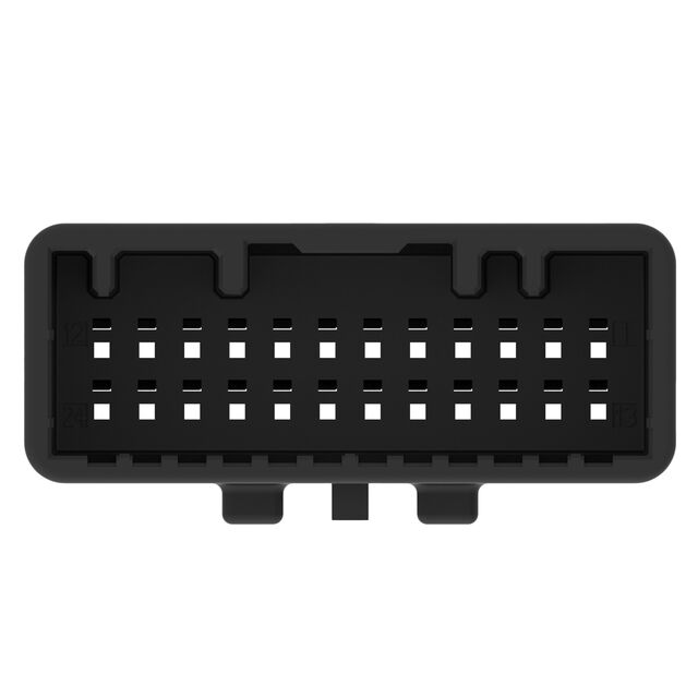 24W TAB HSG ASSY BLACK