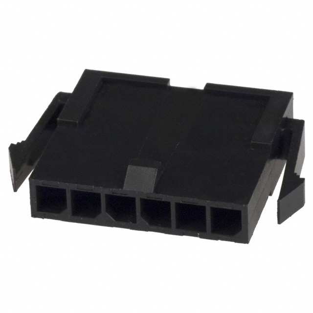 CONN PLUG HSG 6POS 3.00MM