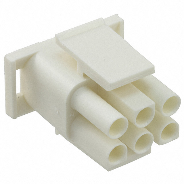 CONN PLUG HSG 6POS MATE-N-LOK