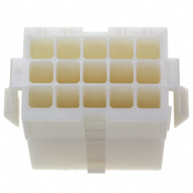 CONN RCPT HSG 15POS 4.14MM