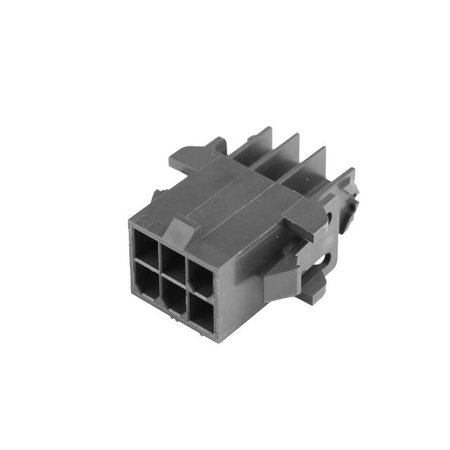 CONN PLUG HSG 6POS 4.20MM
