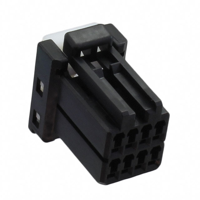 CONN PLUG HSG 8POS 2.50MM