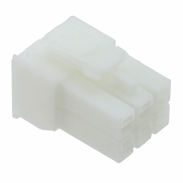 CONN PLUG HSG 6POS 3.96MM