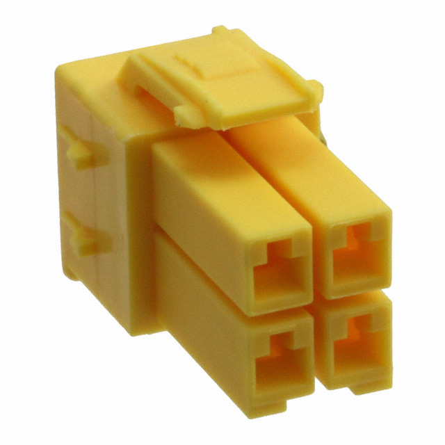 CONN PLUG HSG 4POS 3.96MM