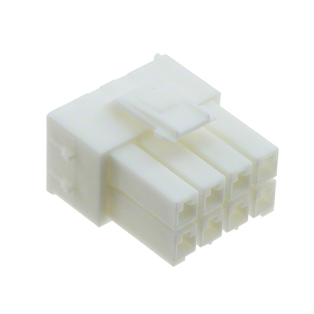 CONN PLUG HSG 8POS 3.96MM