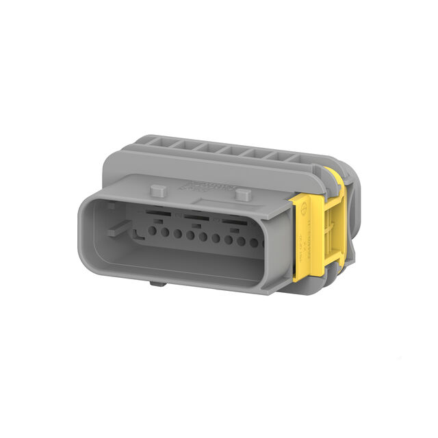 CONN PLUG HSG 4POS 9.00MM