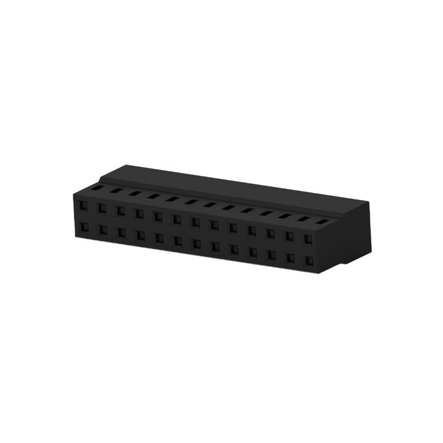 26P,2MM,REC,HSG,DR,CRIMP,PLAIN,B