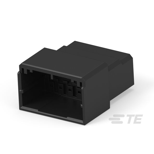 D1200D TAB HSG 12P Y BLACK PA9T