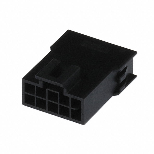 CONN PLUG HSG 10POS 2.50MM