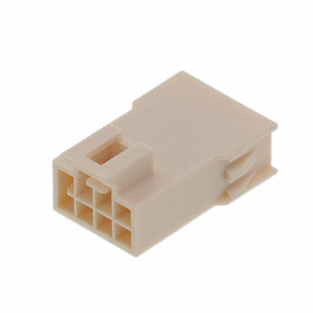 CONN PLUG HSG 8POS 2.50MM